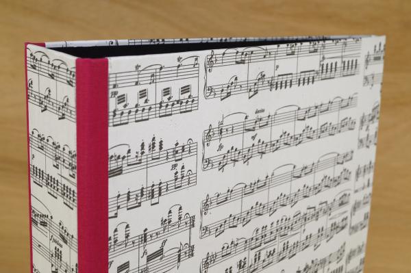 Extraordinary folder with note paper A4 handcrafted from Westphalia